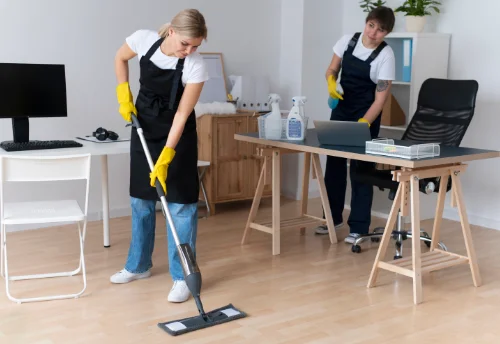 Nettoyage de bureau professionnel à Frahier-et-Chatebier